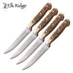 ELK RIDGE 4PC STEAK KNIFE SET - ER-963