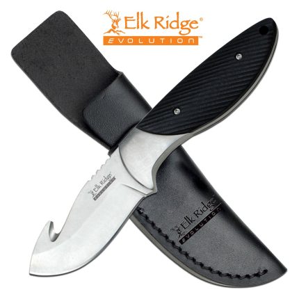 Elk Ridge Evolution Fixed Blade Knife - ERE-FIX014GH-BK