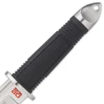 HONSHU D2 TANTO KNIFE WITH SHEATH - D2 TOOL STEEL BLADE, OVERMOLDED GRIP, STAINLESS STEEL GUARD - LENGTH 16 3/4” - UC2629D2 - Image 5