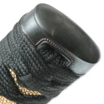 SHIKOTO TOUCHSTONE HANDMADE KATANA / SAMURAI SWORD - HAND FORGED, CLAY TEMPERED T10 HIGH CARBON STEEL - GENUINE RAY SKIN; IRON TSUBA - FUNCTIONAL, FULL TANG - CERTIFICATE OF AUTHENTICITY - UC3193 - Image 6