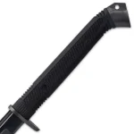 HONSHU BOSHIN KATANA - MODERN TACTICAL SAMURAI / NINJA SWORD - HAND FORGED 1060 CARBON STEEL - FULL TANG, FULLY FUNCTIONA - BLACK TPR, STEEL GUARD, POMMEL, LANYARD HOLE - UC3176B - Image 5