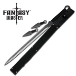 Fantasy Master Double Edge Ninja Sword and Stealth Knives - FM-644D