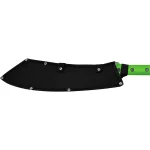 Fantasy Master Dual Cleaver Staff Sword Green - FMT-053GN - Image 3