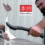 HONSHU KARITO TOMAHAWK AXE AND SHEATH - 7CR13 STAINLESS STEEL HEAD, INJECTION-MOLDED NYLON HANDLE - LENGTH 15 1/8” - UC3511 - Image 2