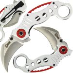Golan Karambit Lock Knife White - GOL-531-W