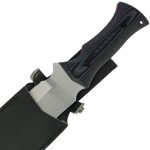 Golan 'Beast' Huge 17.8" Fixed Blade Hunting / Camping / Bush craft Knife - SILVER Version - Image 13