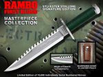 Officially Licensed Rambo First Blood Knife (Signature Edition)