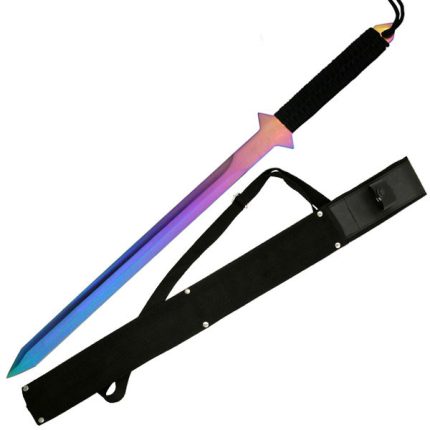 NINJA SWORD Double Edged Rainbow Effect - HK-1066RB