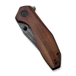 CIVIVI ODD 22 Flipper And Thumb Stud Knife Wood Handle (2.97" Damascus Blade - Image 6