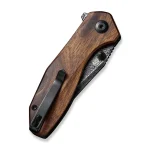 CIVIVI ODD 22 Flipper And Thumb Stud Knife Wood Handle (2.97" Damascus Blade - Image 7