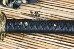 Ten Ryu Hand Forged / Hand Made Golden Flower Samurai Sword - TR-032GD - Image 13