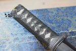 Hand Forged Dragon Samurai Tanto - Folded Carbon Steel Blade - Image 7