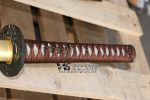 Ryumon Hand Forged and Folded Golden Bamboo Katana / Samurai Sword - RY3202 - Image 11