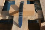 QSP Falcon Slip Joint Knife Titanium/Carbon Fibre 3" CPM S35VN, satin finish Blade. Comes W/ Premium Leather Sheath - UK FRIENDLY CARRY KNIFE - Image 10