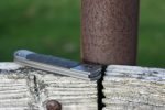 QSP Falcon Slip Joint Knife Titanium/Carbon Fibre 3" CPM S35VN, satin finish Blade. Comes W/ Premium Leather Sheath - UK FRIENDLY CARRY KNIFE - Image 6