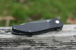 QSP Raven 4.5" Flipper Folding Pocket Knife, D2 Blade Black G10 Handle, Smooth Flipper Opening Knife - Image 9