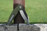 QSP Snipe 4.75" Flipper Folding Pocket Knife with Ball Bearing, D2 Blade G10 Handle, Left/Right Clip for EDC - Image 2