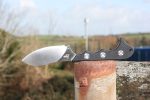 QSP NECKMUK, 6.5'' Neck Knife,Compact Fixed Blade Knife, D2 Satin Blade, G10/MICARTA Handle - Image 4