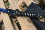 Hand Forged Bushido Katana / Samurai Sword - 1045 tempered carbon steel blade - Image 8