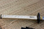 Ryujin Hand Forged Raikuo Katana - T10 Carbon Steel Maru Shinogi Zukuri Blade - Tsuba comes w/ 24K Real Gold Coating - Image 7