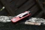 CIVIVI Baby Banter Thumb Stud Knife - Burgundy G10 Handle (2.34" Gray Stonewashed Nitro-V) C 19068S-6 - Image 7