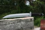 Hand Forged Ryujin Full Tang 65MN Spring Steel - the 'TakWak' Machete Sword - DAMAGED - Image 3