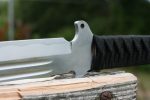 Hand Forged Ryujin Full Tang 65MN Spring Steel - the 'TakWak' Machete Sword - DAMAGED - Image 6