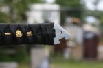 Hand Forged Ryujin Full Tang 65MN Spring Steel - the 'TakWak' Machete Sword - DAMAGED - Image 7