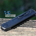 CIVIVI Foldis Front Flipper Knife Black G10 Handle (2.67" Black Stonewashed Nitro-V Blade) C21044-3 - UK FRIENDLY CARRY KNIFE - - Image 3