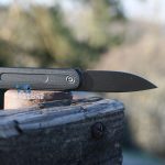 CIVIVI Foldis Front Flipper Knife Black G10 Handle (2.67" Black Stonewashed Nitro-V Blade) C21044-3 - UK FRIENDLY CARRY KNIFE - - Image 4