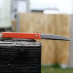 S-TEC TS012 EDC Tactical Pocket Knife; Gentlemen's "Kozuka" Knife, 8CR13 Stainless Steel, G10 Handle, Glass Breaker, Hunting Outdoor Sport, Tip up deep Pocket Clip - Image 5