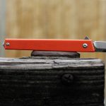 S-TEC TS012 EDC Tactical Pocket Knife; Gentlemen's "Kozuka" Knife, 8CR13 Stainless Steel, G10 Handle, Glass Breaker, Hunting Outdoor Sport, Tip up deep Pocket Clip - Image 6