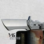 S-TEC 10.25" Ball Bearing Giant Cleaver Folding Pocket Knife - TS004M-SL - Image 3