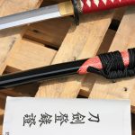 Ryujin Dragon Katana 27 1/2″ T10 Carbon Steel Maru real tamper/Shinogi Zukuri blade - Scabbard w/ Real Ray Skin Top Section - - Image 3