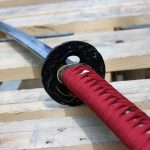 Ryujin Dragon Katana 27 1/2″ T10 Carbon Steel Maru real tamper/Shinogi Zukuri blade - Scabbard w/ Real Ray Skin Top Section - - Image 8