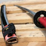 Ryujin Dragon Katana 27 1/2″ T10 Carbon Steel Maru real tamper/Shinogi Zukuri blade - Scabbard w/ Real Ray Skin Top Section - - Image 9