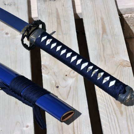 Ryujin Eagle Katana 27 1/2″ T10 Carbon Steel Maru real tamper/Shinogi Zukuri blade -