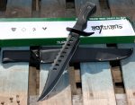 Survivor Large Light Weight Bowie Knife - Blackout Version - HK-2232B - - Image 9