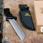ELK RIDGE CAMPING / SURVIVAL KNIFE - Solid Full Tang Construction - ER-082