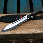 Mtech Short Machete Full Tang w/ Black Pakkawood Handle 9.75" Blade - MT-20-72 - Image 7