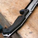 Mtech Short Machete Full Tang w/ Black Pakkawood Handle 9.75" Blade - MT-20-72 - Image 3