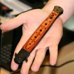 Big G Monster Huge Classic Big Boy Stiletto Pocket Knife 12.5″ - GOL-101WD - Image 2