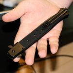 Big G Monster Huge Classic Big Boy Stiletto Pocket Knife 12.5″ - GOL 101BK - Image 5