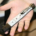 Big G Monster Huge Classic Big Boy Stiletto Pocket Knife 12.5″ - GOL-101P - Image 2