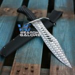 SURVIVOR SKULL THEMED BOWIE KNIFE - SV-FIX011BK