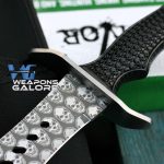 SURVIVOR SKULL THEMED BOWIE KNIFE - SV-FIX011BK - Image 2