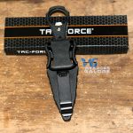 Tac Force "BACKUP" - Fixed Blade Knife with Sheath - TF-FIX020BK - Image 4