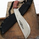 21? Kukri Machete with Wooden Handle - Image 4