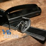 D-Guard Heavy Duty Full Tang Black Bowie Knife with Pakkawood Handle - Image 5