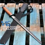 WWII USMC MARINE SWORD - STONEWASHED BLADE RAZOR SHARP - AUS-6 STEEL - Image 2